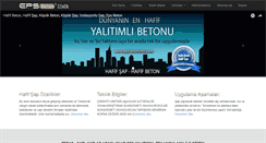 Desktop Screenshot of epsbetonizmir.com